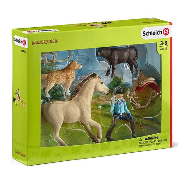سوارکاری وسترن اشلایش Schleich — تصویر ۴