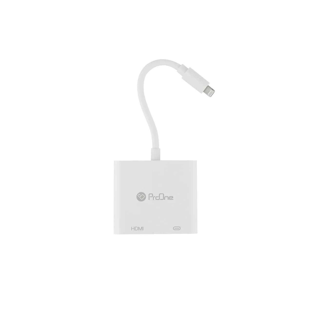 مبدل Lightning To HDMI ProOne مدل PHU550 – سفید