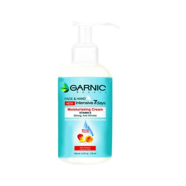 کرم مرطوب کننده گارنیک حاوی عصاره هلو و انبه Garnic