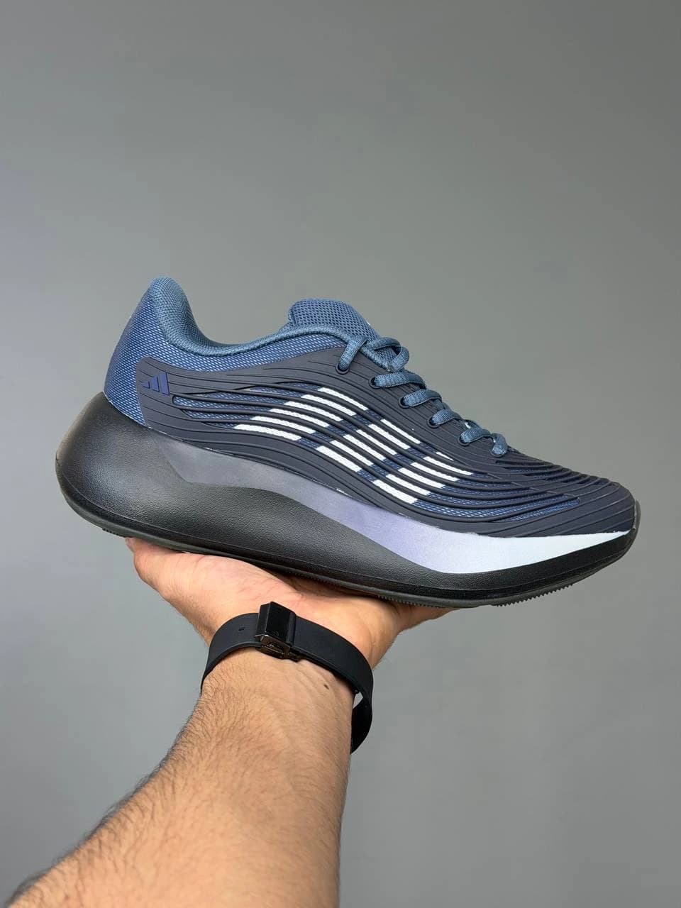 کتونی آدیداس هایپربوست پیورچیل گرادینت سورمه ای مشکی Adidas Hyperboost Purechill Gradient Navy Black — تصویر ۲