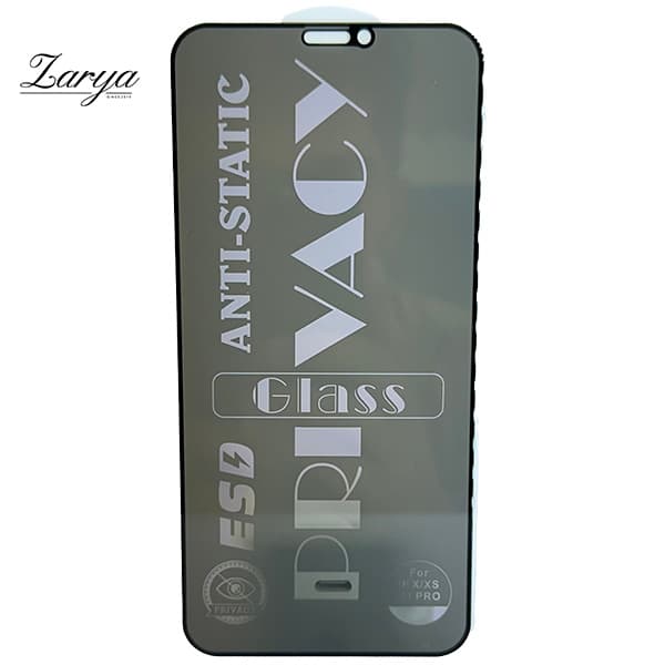 گلس آیفون Xs پرایوسی مدل ESD آنتی استاتیک