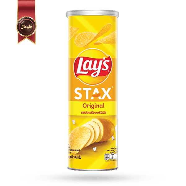 چیپس لیز استاکس Lay’s stax مدل اورجینال original وزن 100 گرم (اورجینال)