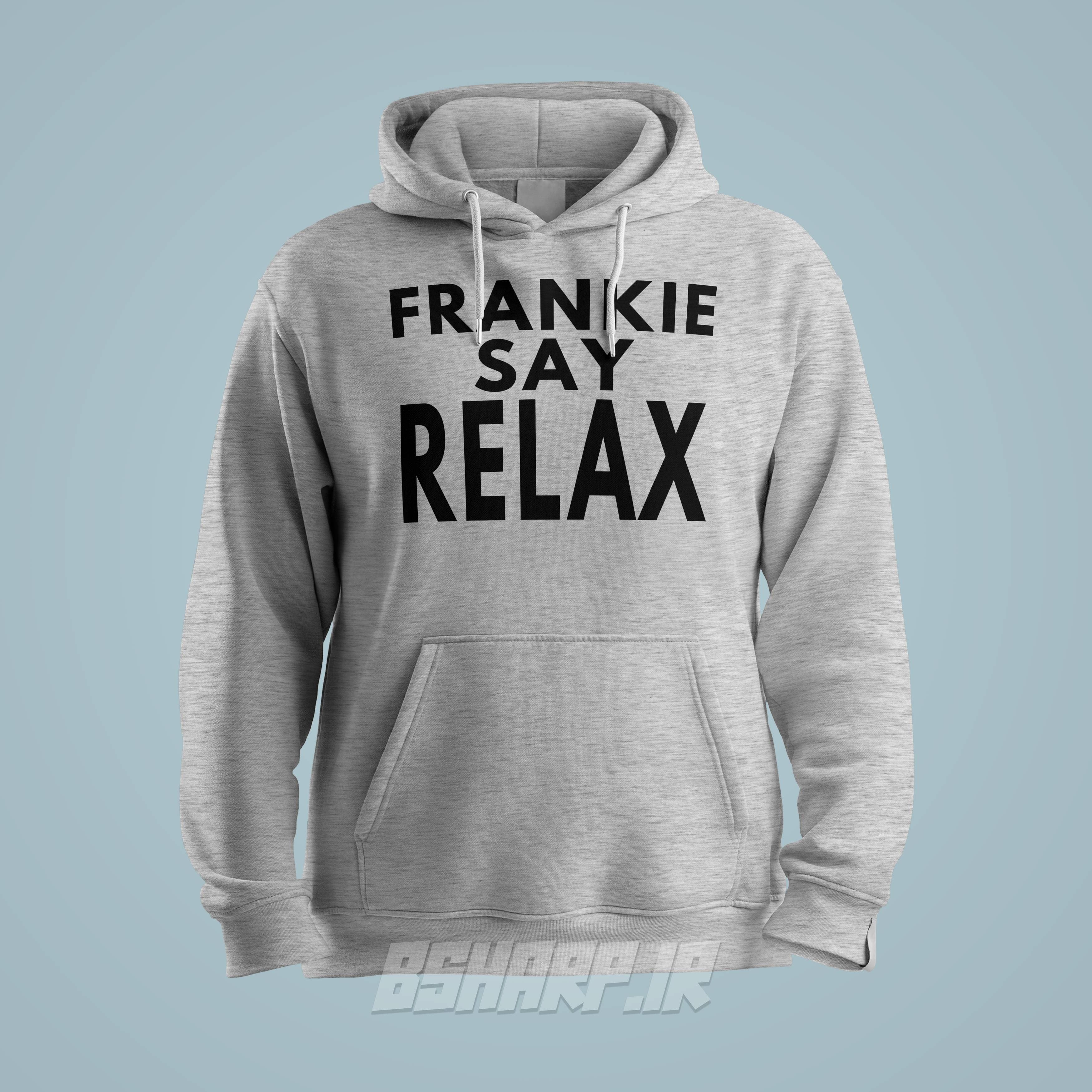 هودی Friends طرح Frankie Say Relax — تصویر ۳
