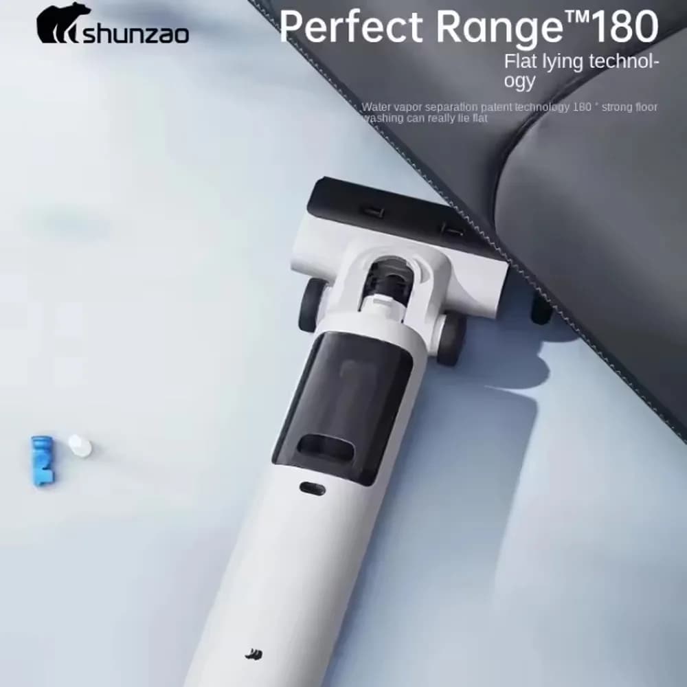 جارو شارژی آب و خاک شیائومی یوپین شانزائو مدل Shunzao z30 Wet and Dry Floor Vacuum Cleaner — تصویر ۸