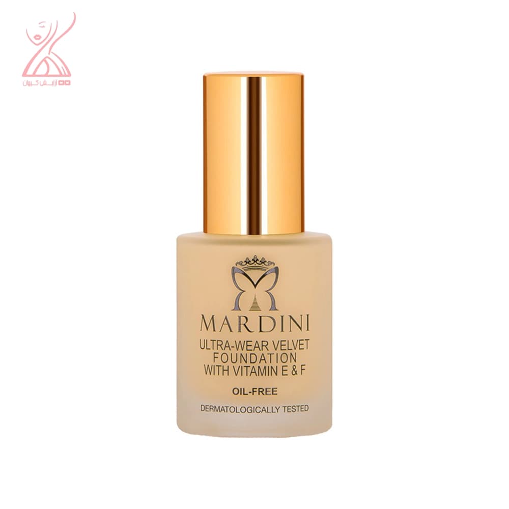 کرم پودر مخملی اولترا ور ولوت ماردینی Ultra-Wear Velvet Foundation MARDINI
