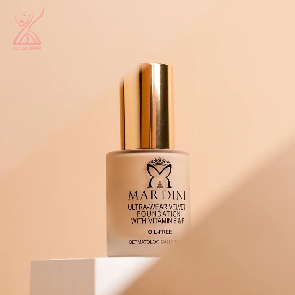 کرم پودر مخملی اولترا ور ولوت ماردینی Ultra-Wear Velvet Foundation MARDINI — تصویر ۲