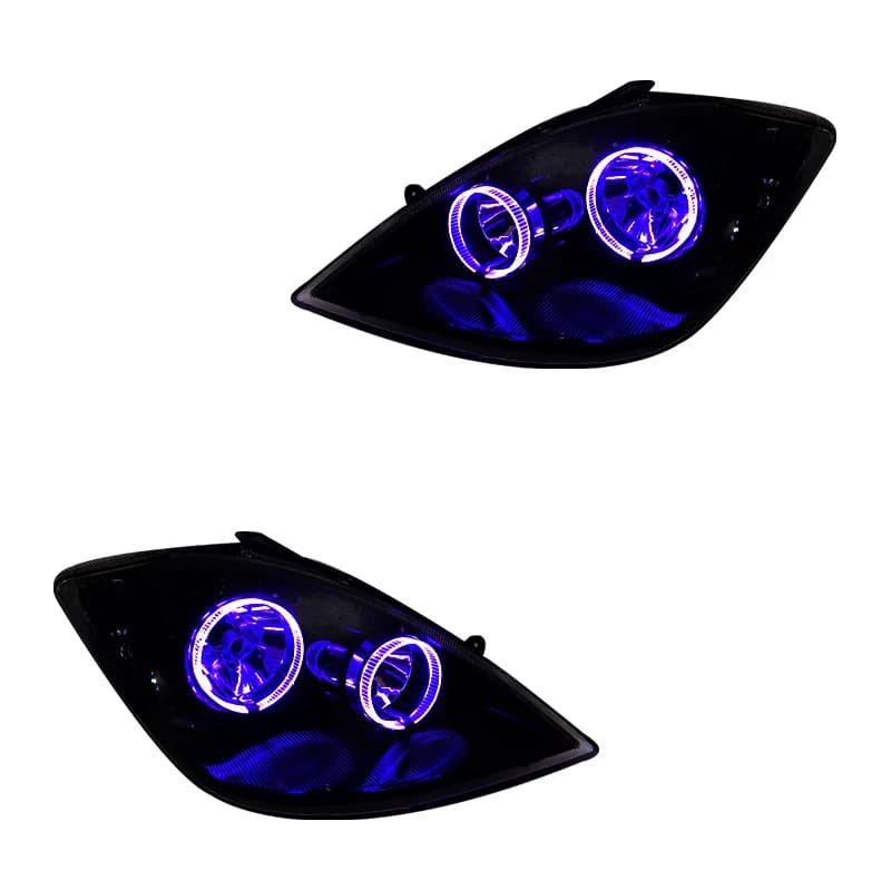 چراغ جلو خودرو گروه پژوهش صنعت مدرن مدل 3D-Ring-B فولکالر مناسب برای تیبا بسته دو عددی — تصویر ۷