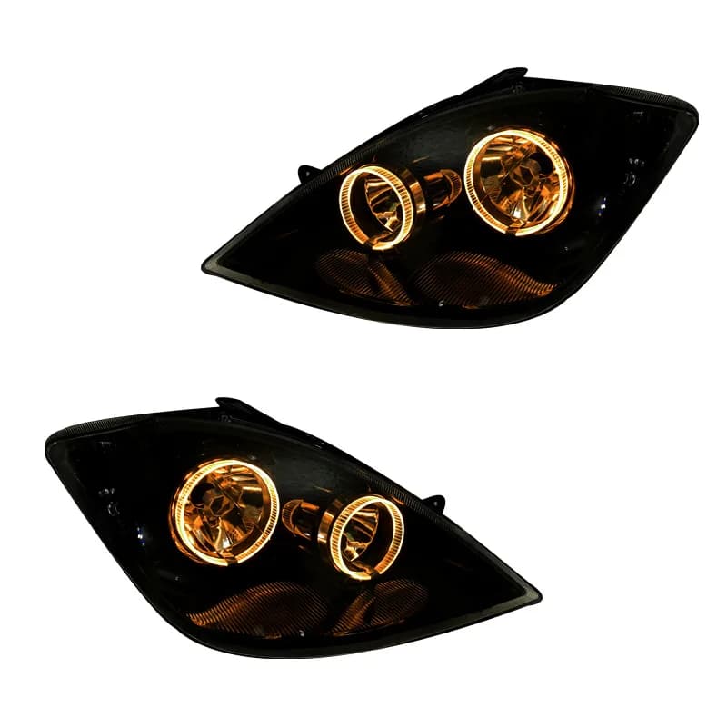چراغ جلو خودرو گروه پژوهش صنعت مدرن مدل 3D-Ring-B فولکالر مناسب برای تیبا بسته دو عددی — تصویر ۴