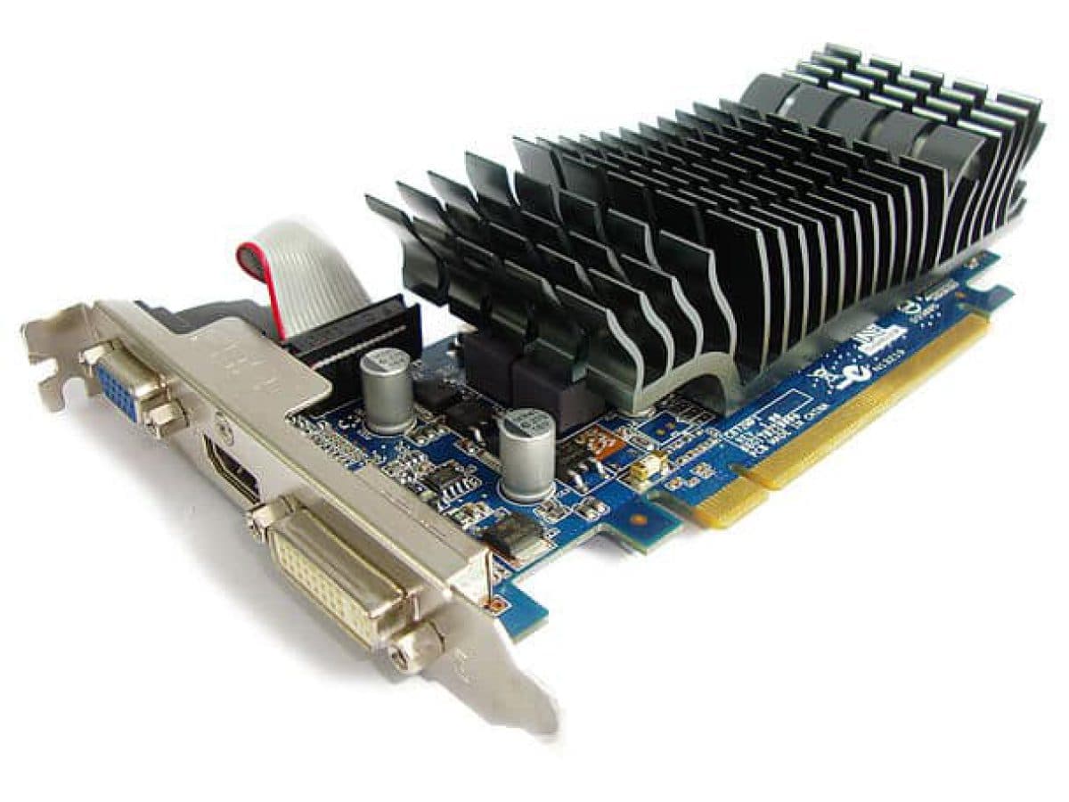 کارت گرافیک 1 گیگ ایسوس مدل Asus Geforce EN210 1GB DDR3 (استوک) — تصویر ۳