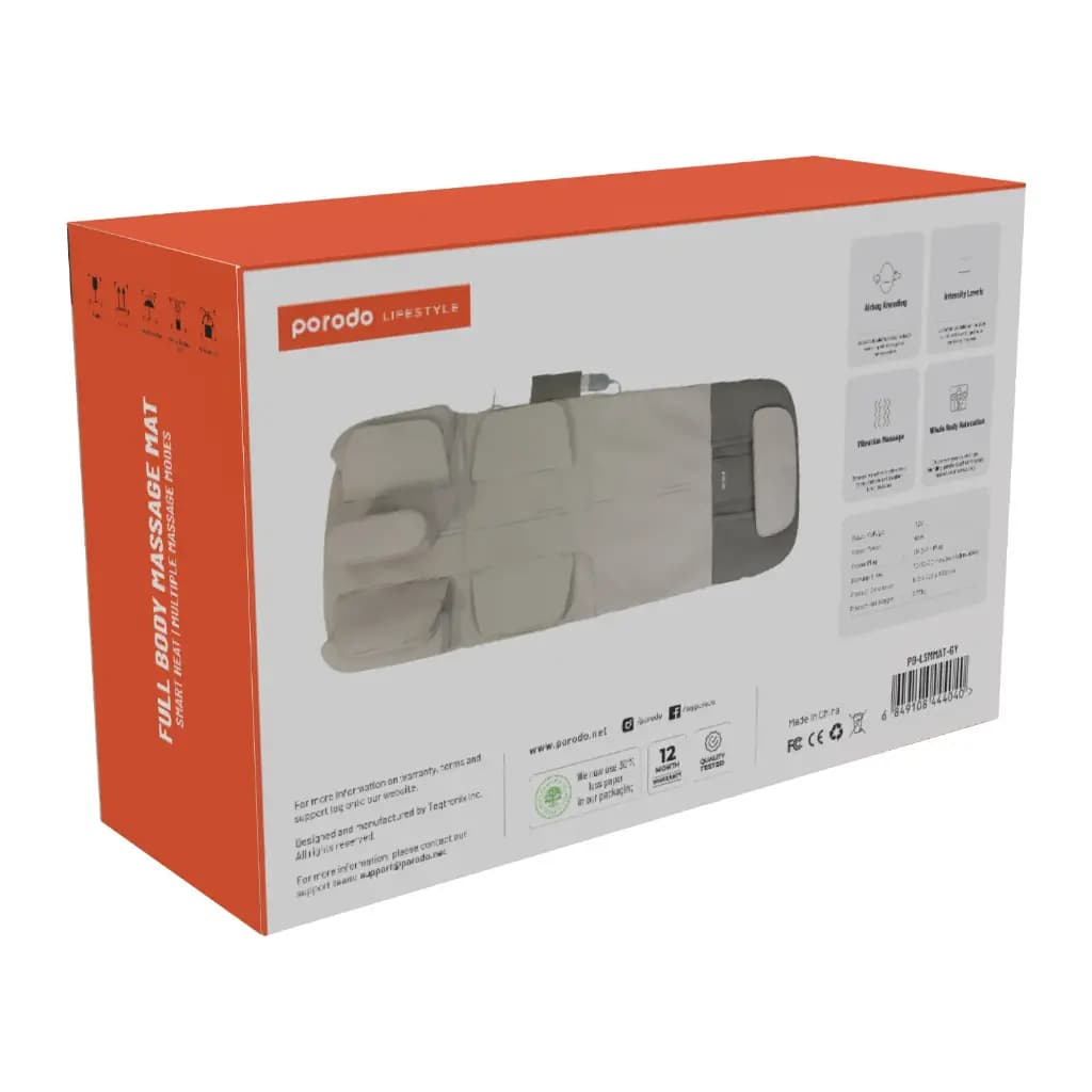 تشک ماساژ کل بدن پرودو مدل Porodo FULL BODY MASSAGE MAT LSMMAT PD-LSMMAT-GY — تصویر ۳