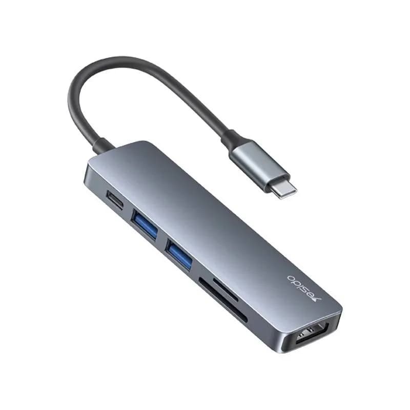 هاب 6 پورت usb-c یسیدو مدل Yesido HB11