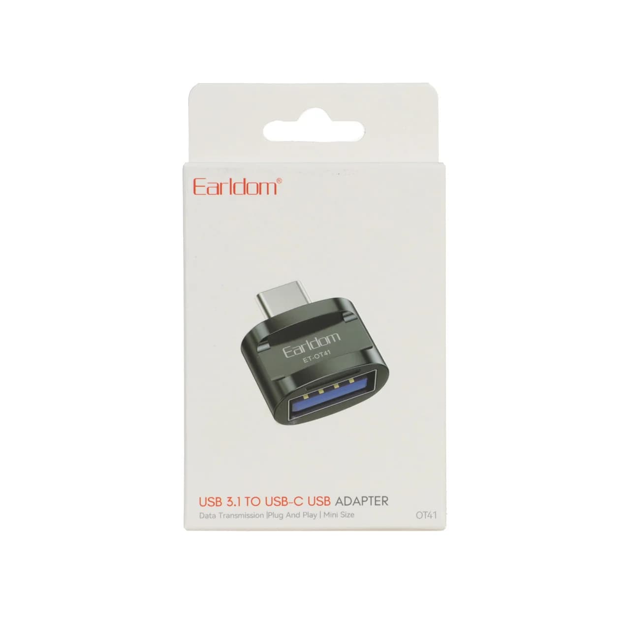 تبدیل Earldom USB OTG Type-C مدل ET-OT41 پک دار-مشکی