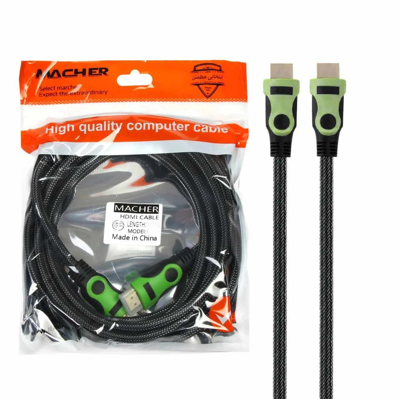کابل MACHER HDMI طول 5 متر مدل RYL – MR-92