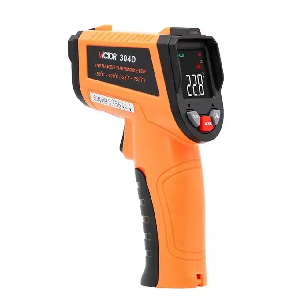 دماسنج و رطوبت سنج لیزری ویکتور مدل Victor 304D