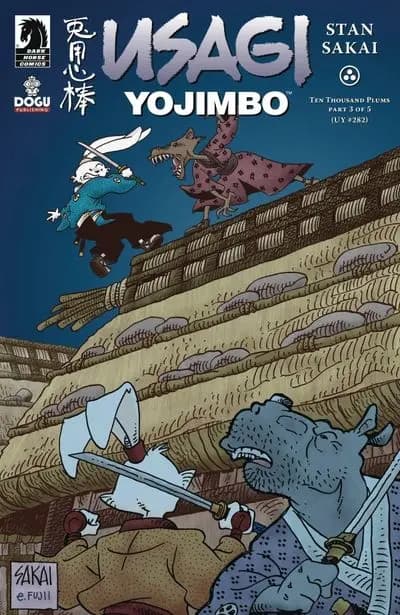 دانلود کمیک Usagi Yojimbo – Ten Thousand Plums #3 (2025)