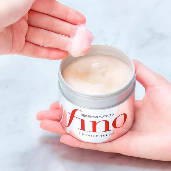 ماسک مو ترمیم کننده فینو شیسیدو Fino Hair Mask — تصویر ۴
