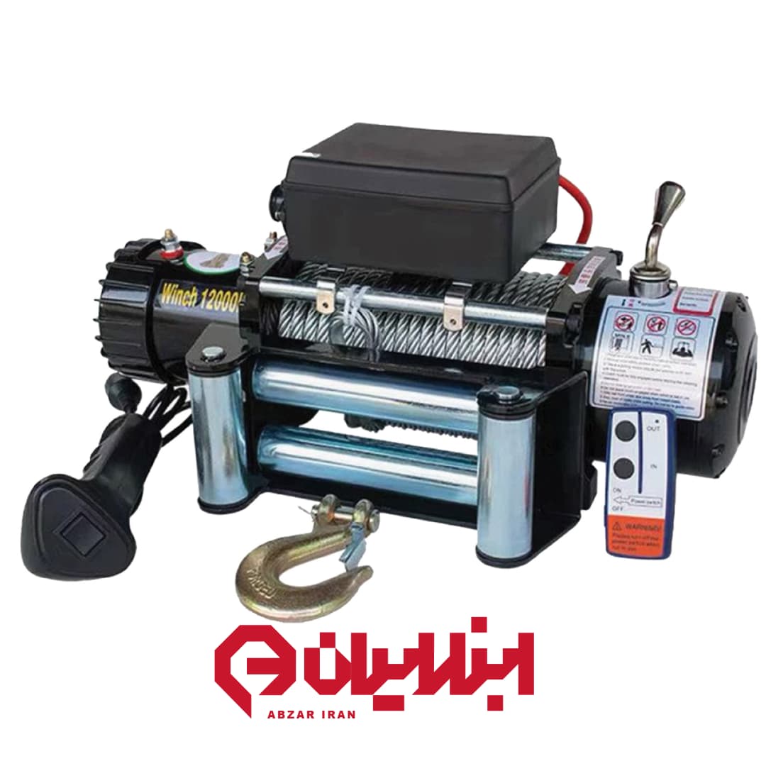 وینچ خودرویی 8000LBS-12V محک مدل CW-80