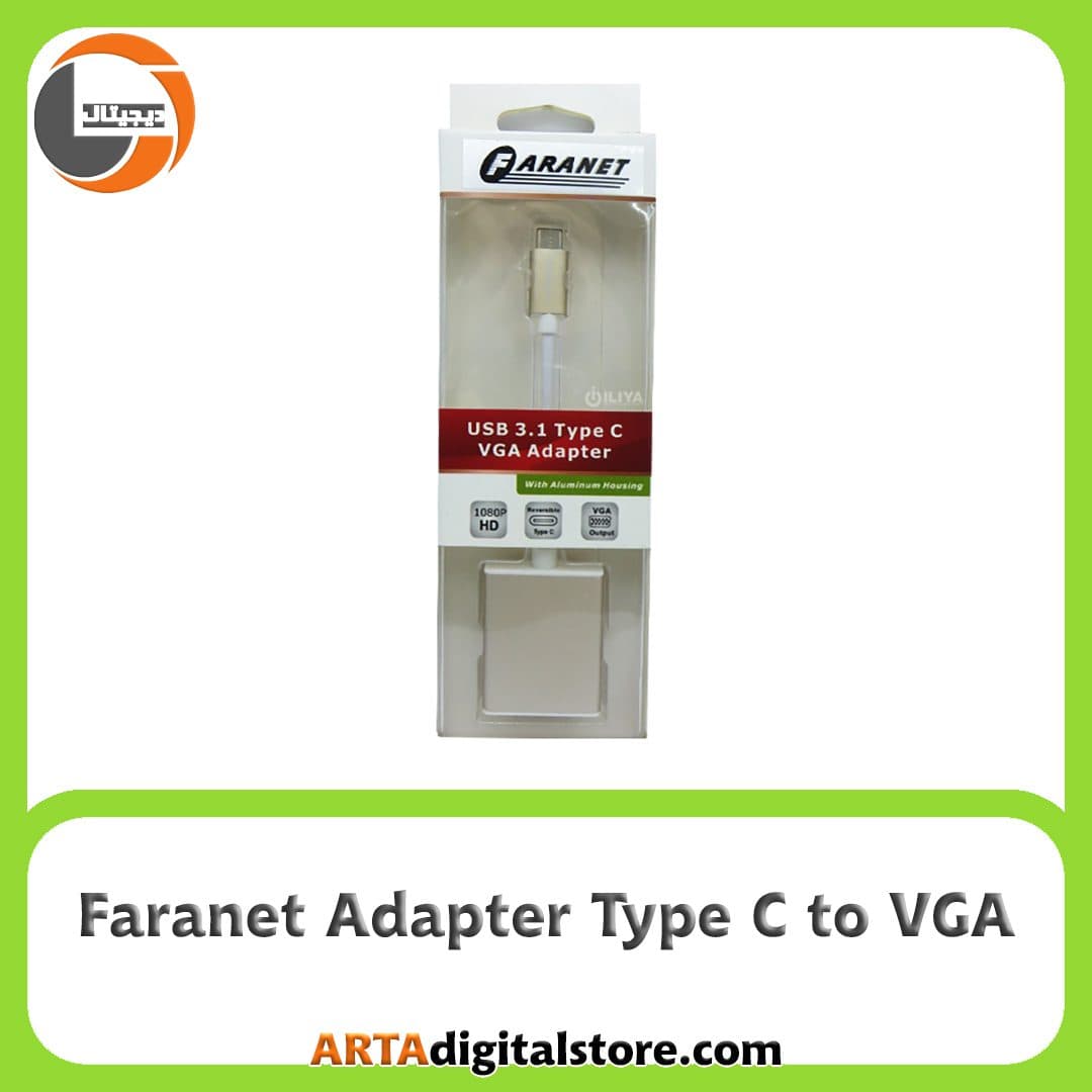 تبدیل Type-c به VGA فرانت