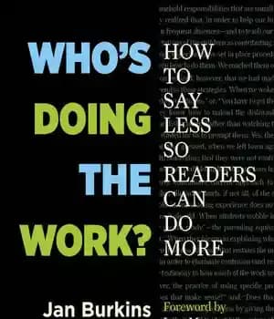 دانلود کتاب Who’s Doing the Work?: How to Say Less So Readers Can Do More – چه کسی کار را…