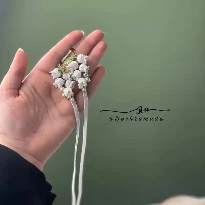 بند عینک مدل گل موگه کد270
