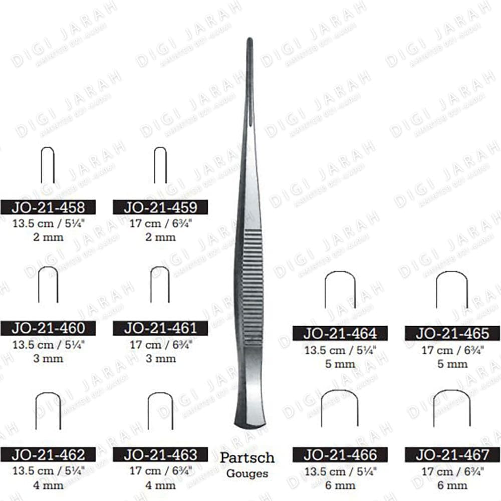 استوتوم گوژ JO-21-460 surgicon 13CM 3MM