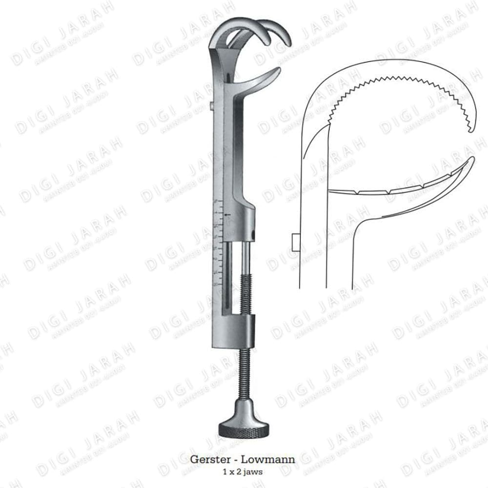 لومن سه شاخ JO-21-847 surgicon 18cm