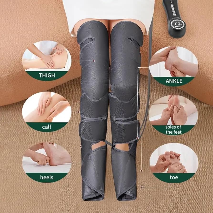 ماساژور پا با فشار هوا گرین لاین Green Lion Air Pressure Leg Massager — تصویر ۲