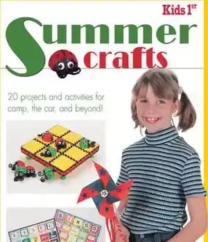 دانلود کتاب Kids 1st Summer Crafts: 20 Projects and Activities for Camp, the Car, and Beyond! – بچه ها اولین…