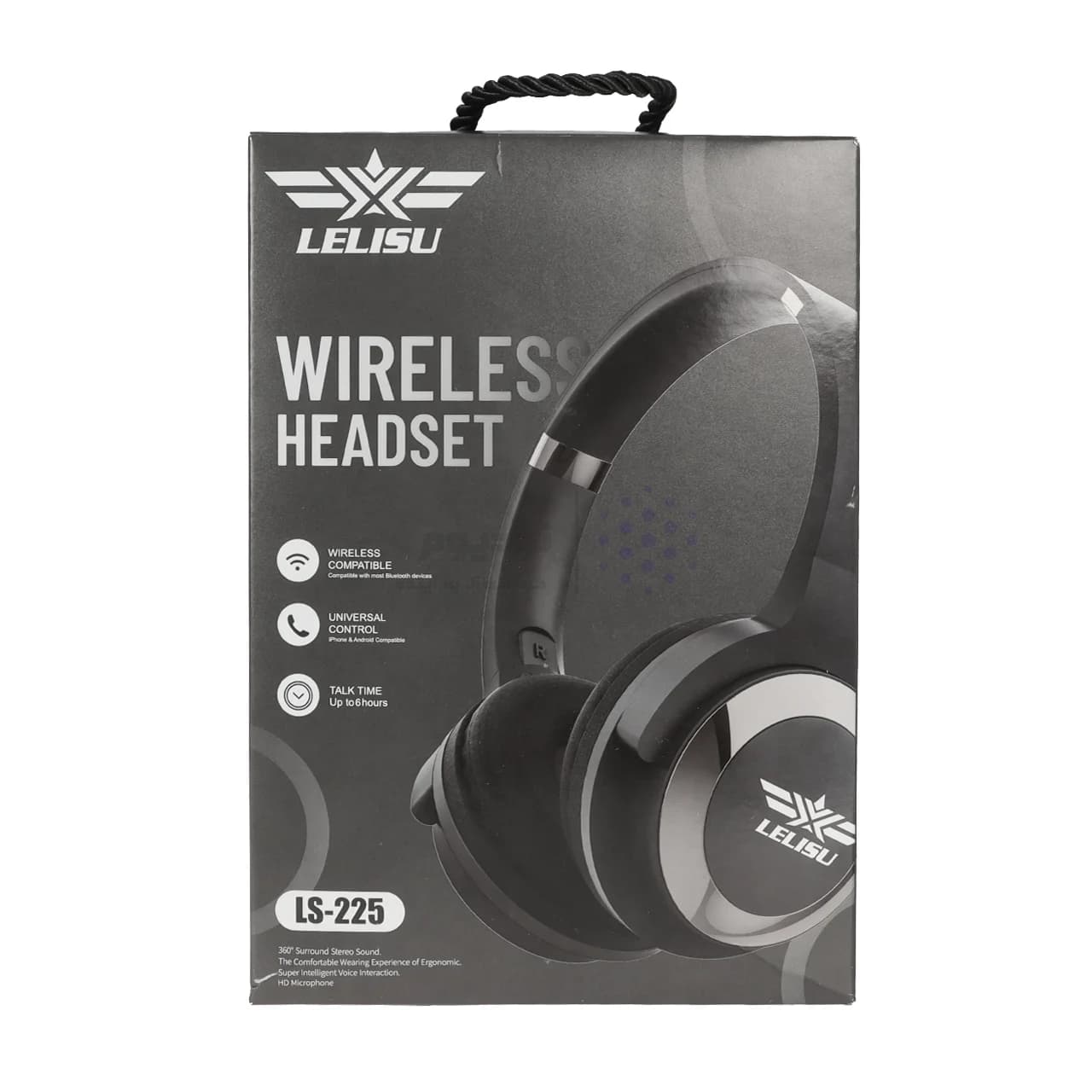 هدفون بی سیم LELISU مدل LS-225 – مشکی- BSA — تصویر ۵