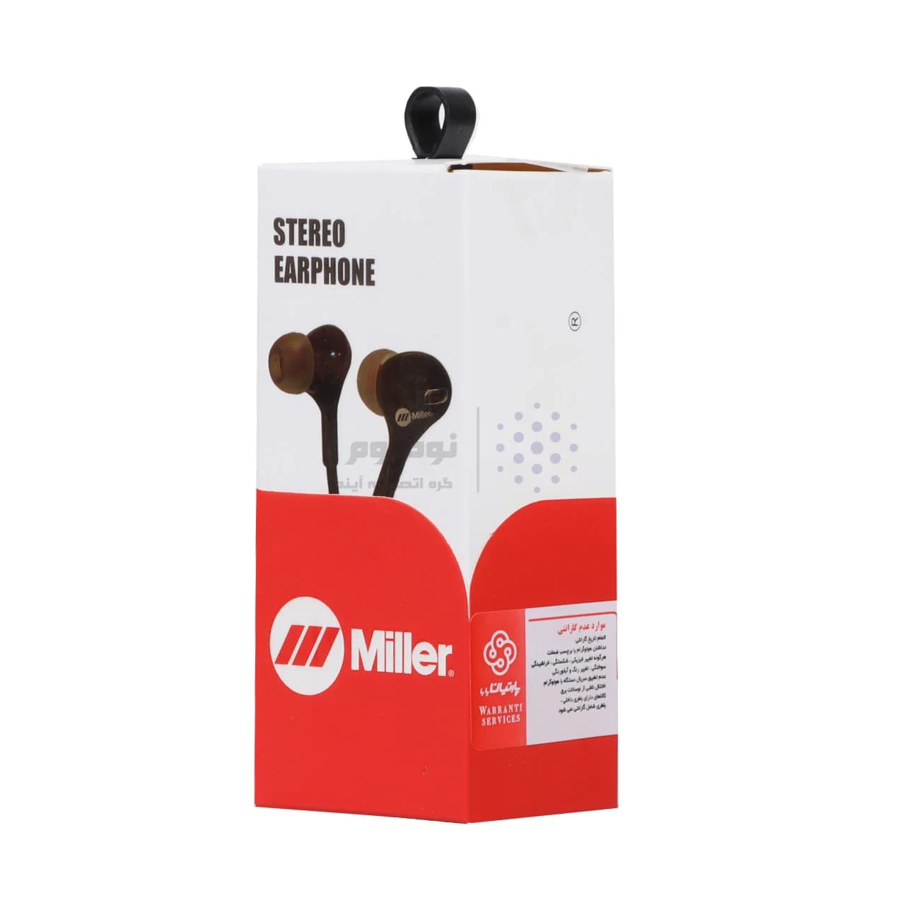 هندزفری باسیم Miller مدل MH-130 – سفید (گارانتی پارتیان پایا) — تصویر ۲