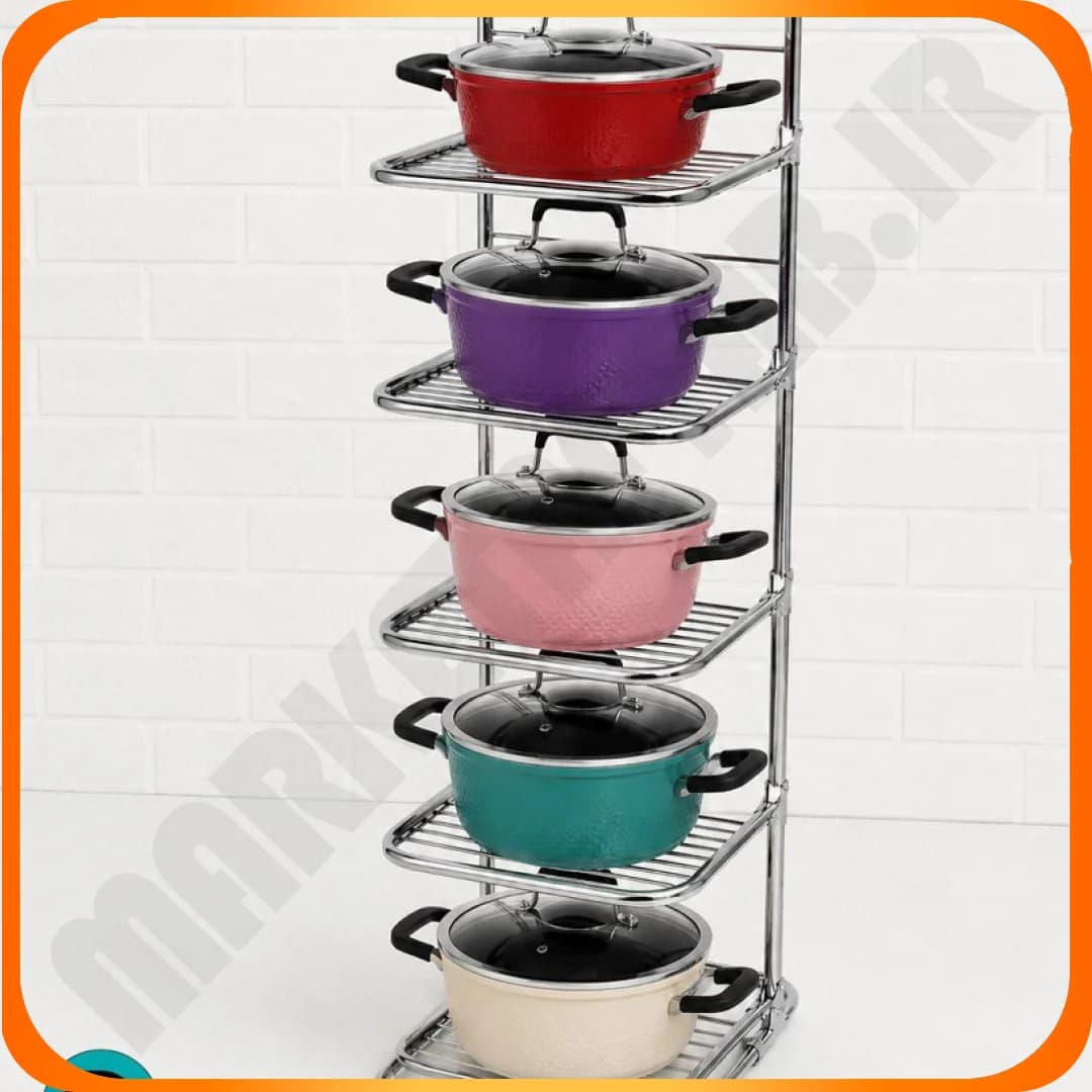 استند قابلمه طبقاتی استیل ZB-603 زومبا