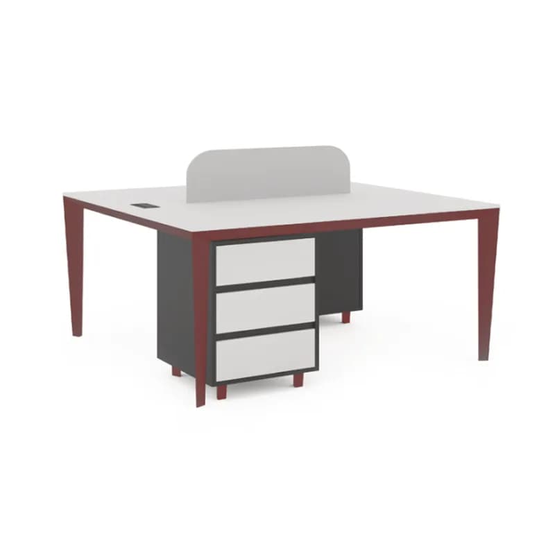میز کارگروهی دونفره پادمان مدل W200 C2