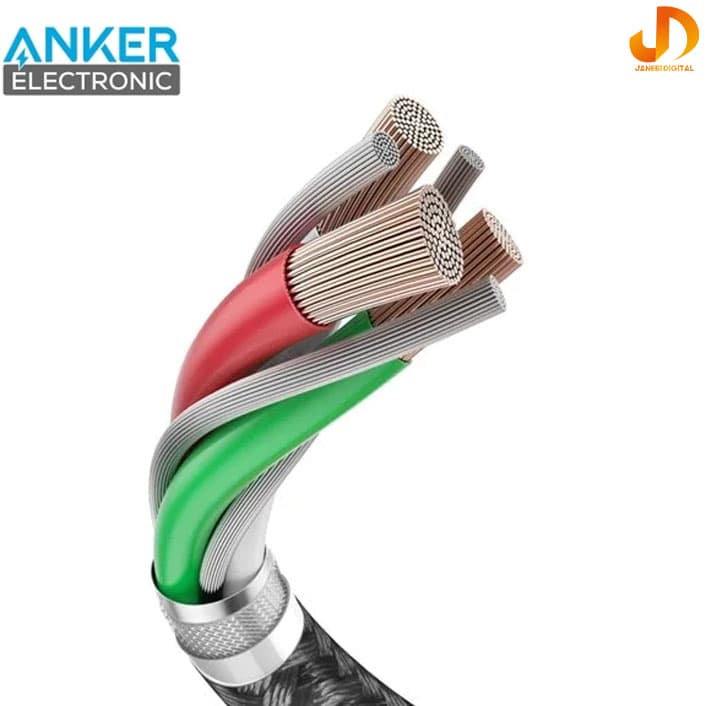 کابل شارژ سریع انکر 0.9 متر مدل Anker Powerline Select + USB to USB-C Cable A8022H11 (گارانتی 24 ماهه جانبی همراه)