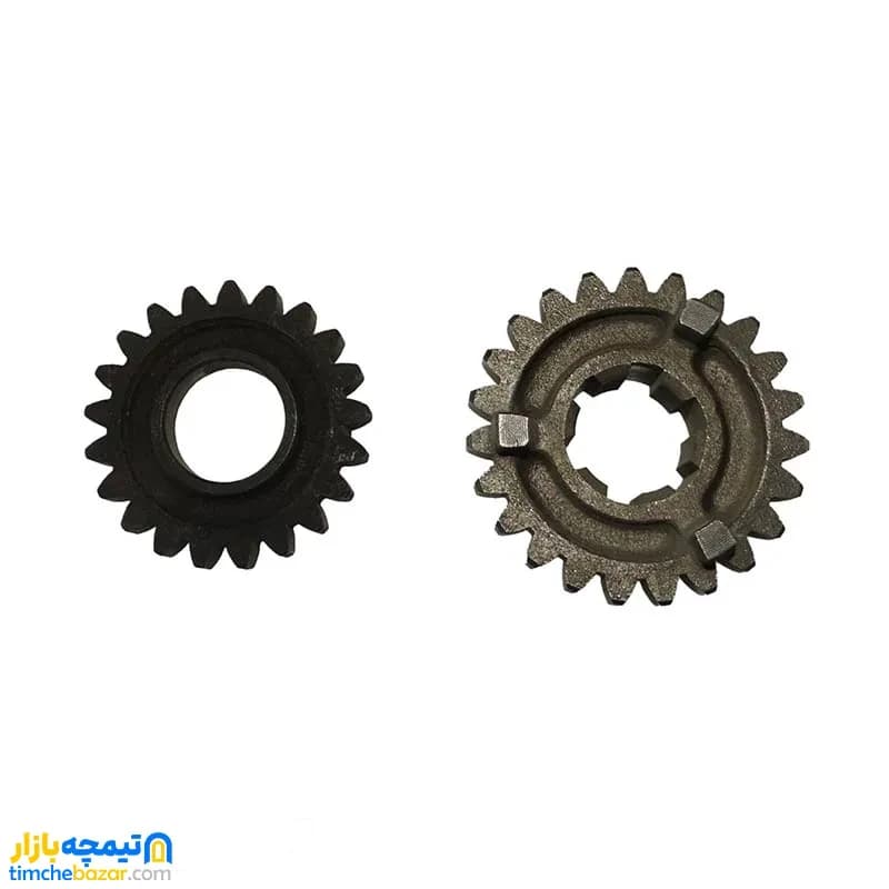 دنده گیربکس 3 و مقابل 3 دنده موتور سیکلت روان