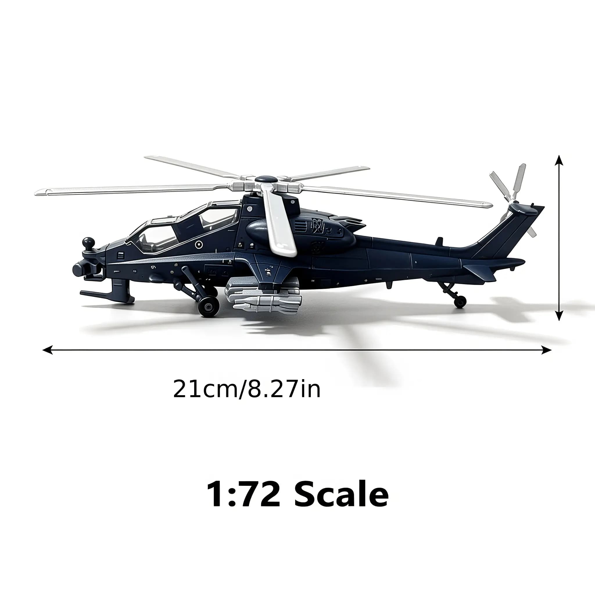 ماکت مونتاژی بالگرد Z-10 مقیاس ۱:۷۲ — تصویر ۲
