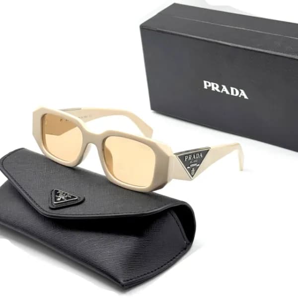 عینک آفتابی پرادا Prada مدل a2014 | فریم مستطیل کائوچویی |مناسب اقا و خانم ها