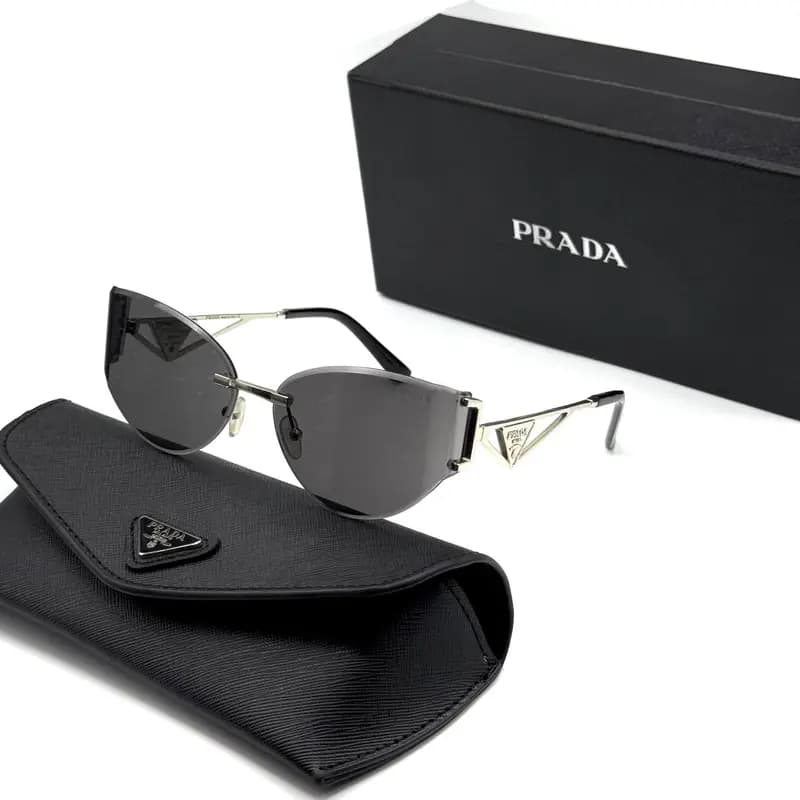 عینک آفتابی پرادا Prada مدل a2011 | فریم مربع فلزی |مناسب اقا و خانم ها