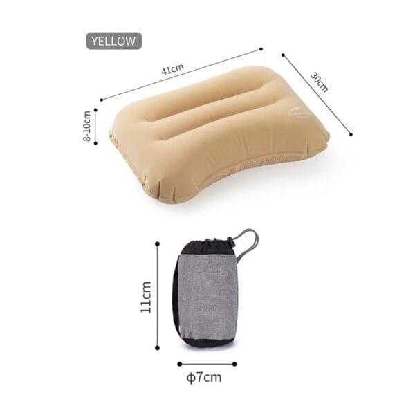 بالش بادی نیچرهایک مدل TPU Flocking Inflatable — تصویر ۶