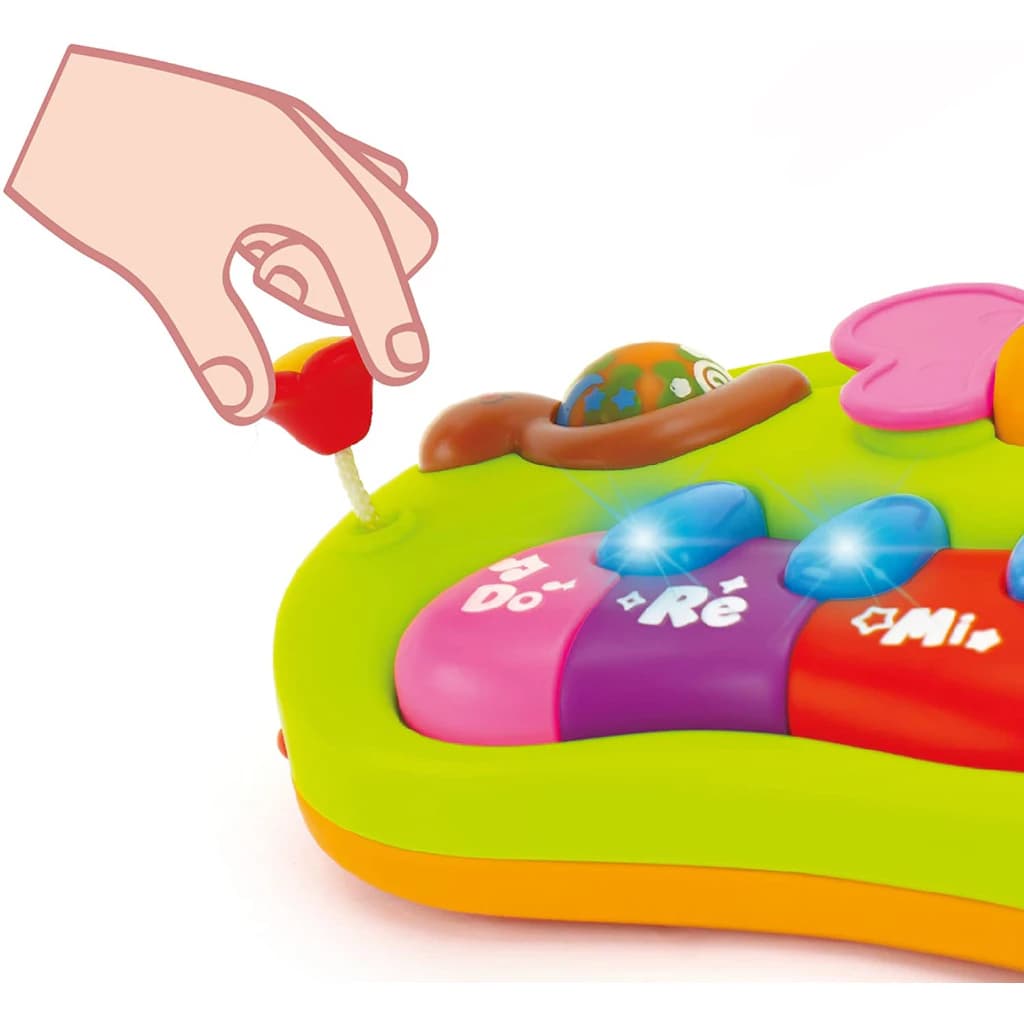 پیانو اسباب بازی کرم ابریشم هولی تویز (هالی تویز) Huile Toys 927 — تصویر ۸