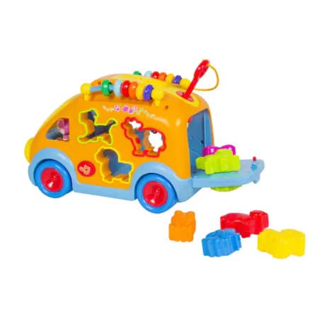 بازی آموزشی مدل اتوبوس اشکال هولی تویز (هالی تویز) Huile Toys988 — تصویر ۵