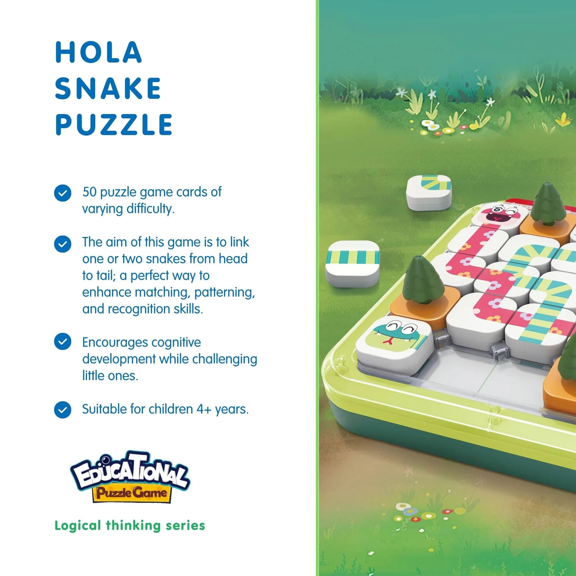 اسباب بازی پازل مار هولی تویز (هالی تویز) Huile Toys7983 — تصویر ۸