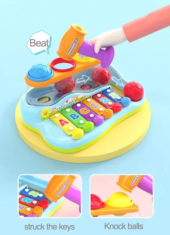 بلز با چکش هولی تویز(هالی تویز) Huile Toys 856 — تصویر ۸