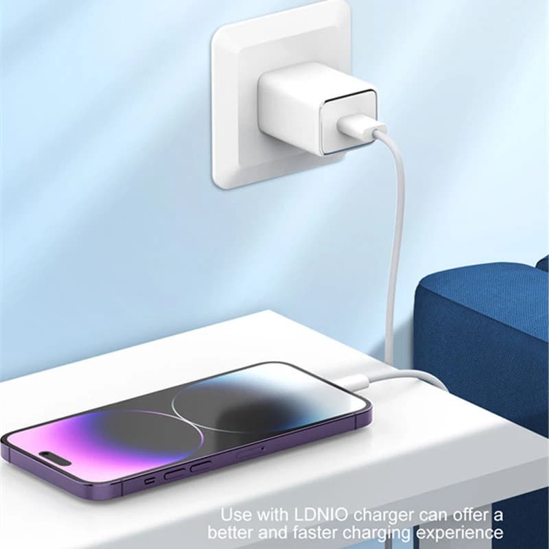کابل شارژ USB به تایپ سی الدینیو LDNIO LS891 — تصویر ۴