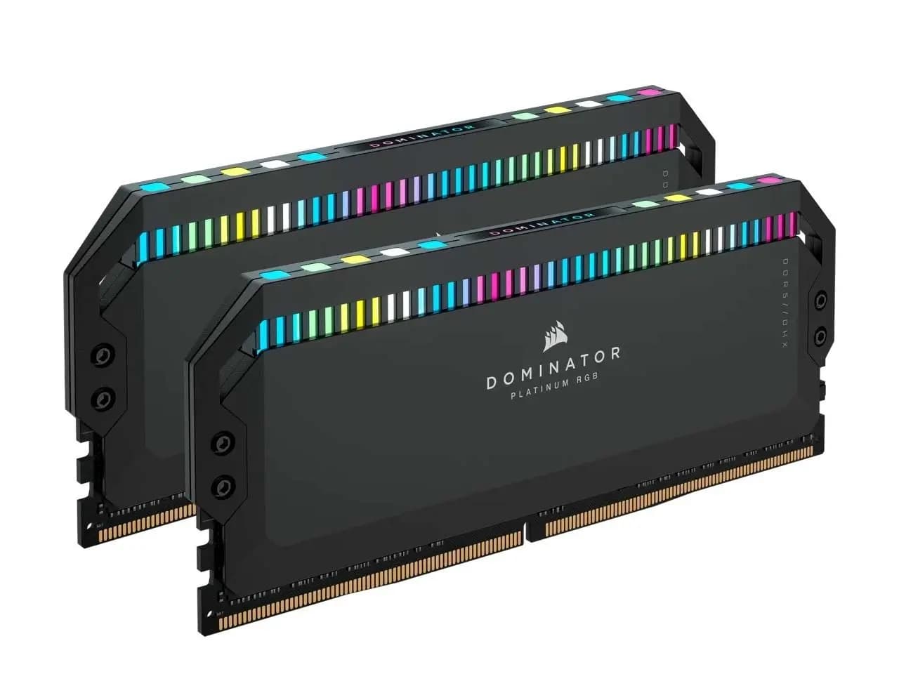 رم کامپیوتر کورسیر دو کاناله Ram Corsair Dual Dominator Platinum RGB 64gb 6800Mhz CL40