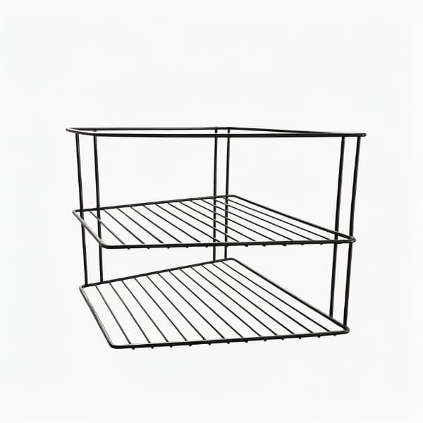 راف دوطبقه گوشه کابینتی