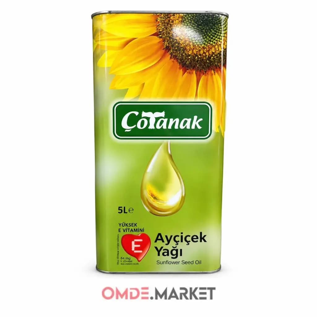 روغن آفتاب گردان چوتوناک فلزی 5 لیتری