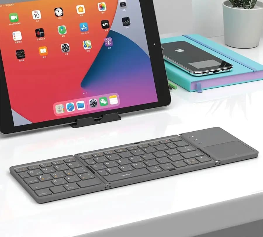 کیبورد بلوتوثی تاشو گرین لاین Green Lion Foldable Bluetooth GNKY5 — تصویر ۴