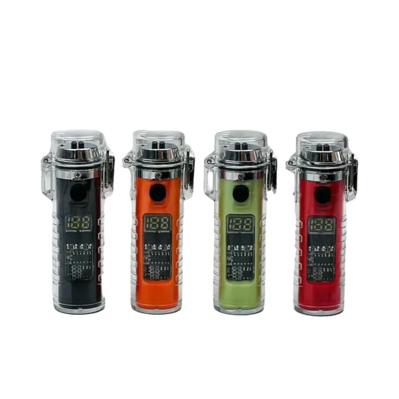 فندک پلاسمایی شارژی چراغ قوه دار مدل HB-256