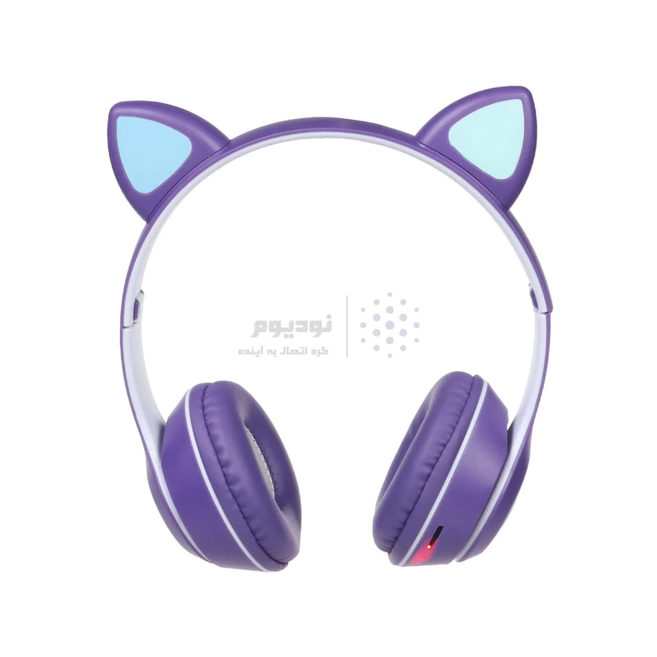 هدفون فانتزی بی سیم a cat مدل MZ-023 – بنفش — تصویر ۲