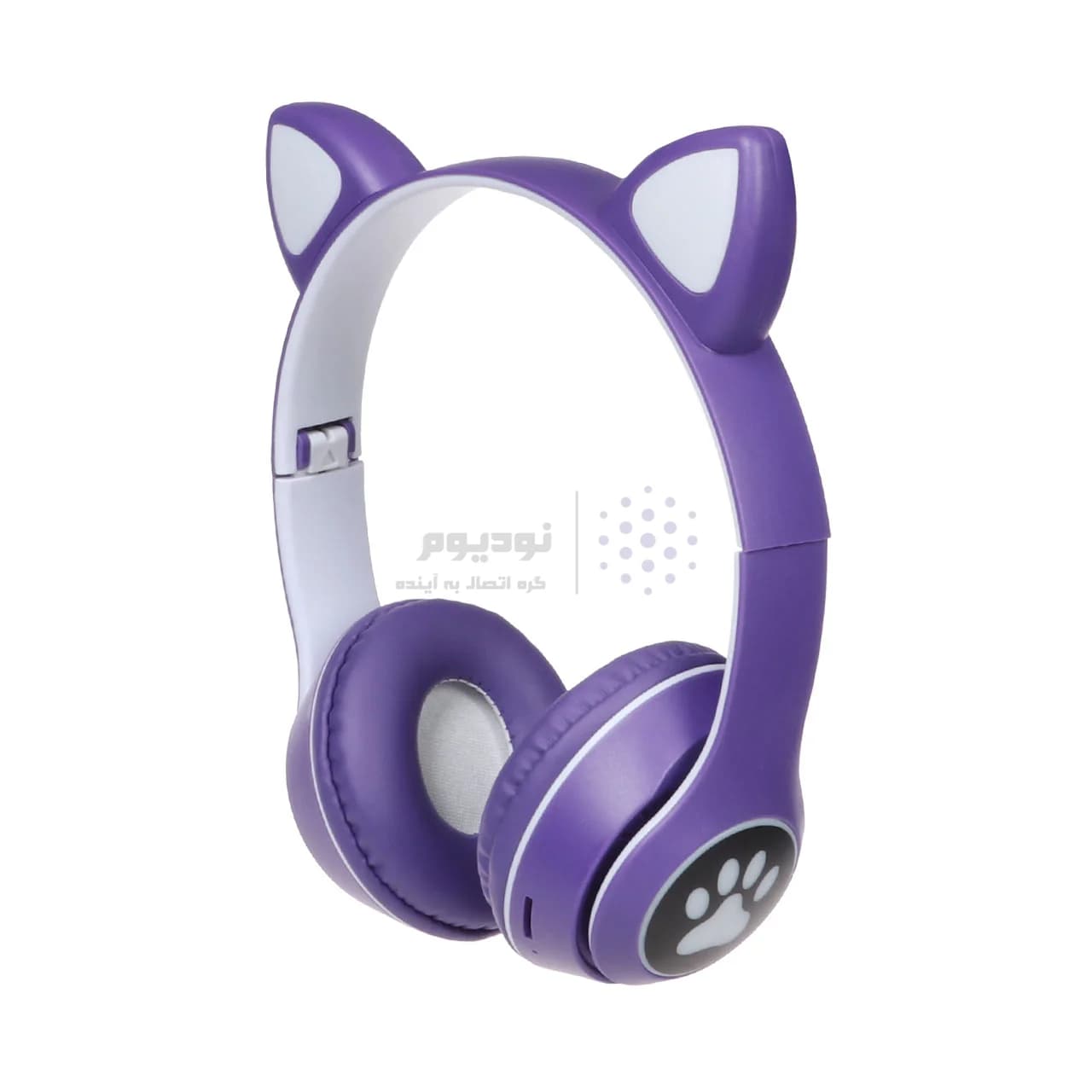 هدفون فانتزی بی سیم a cat مدل MZ-023 – بنفش — تصویر ۳